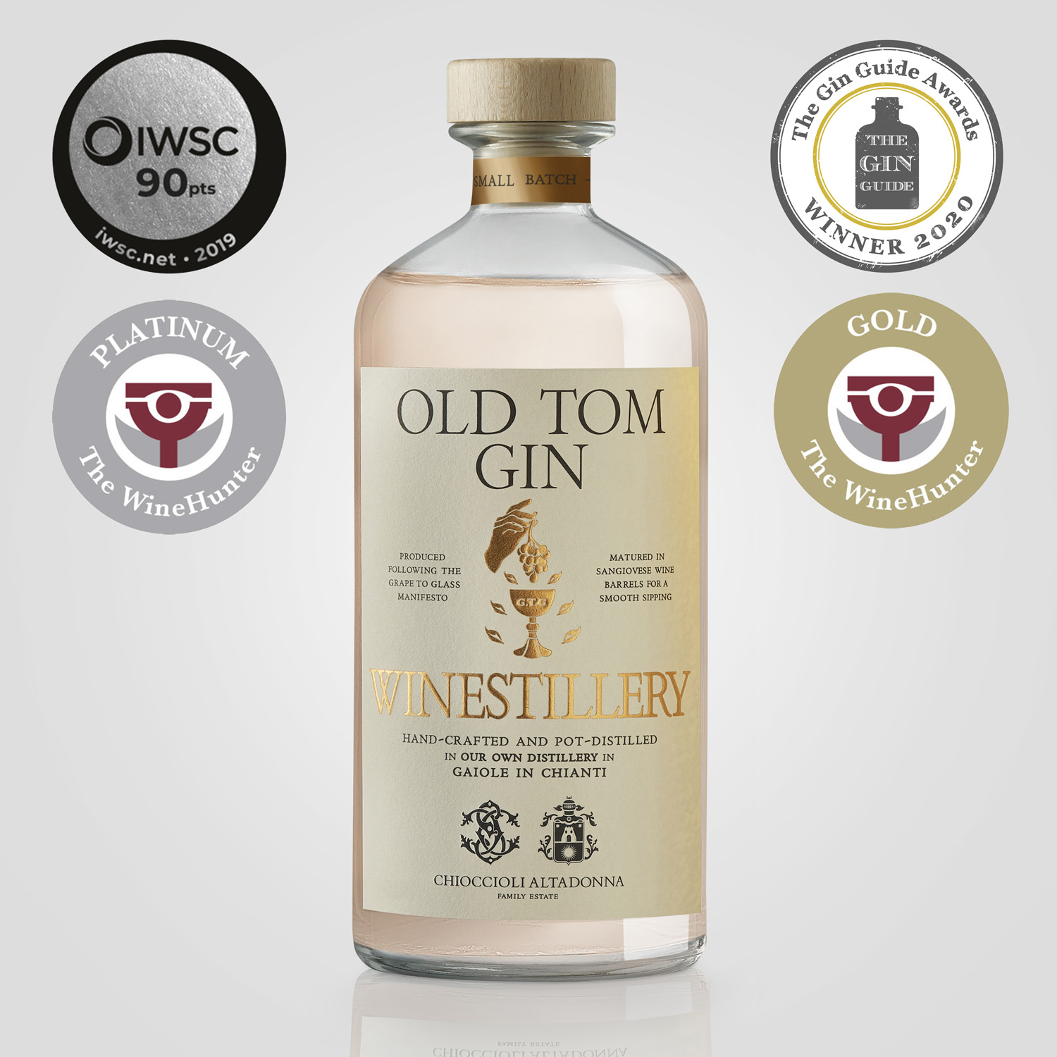 Old Tom Gin – 700ml – Winestillery
